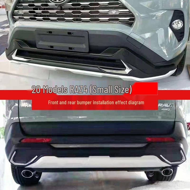 Toyota RAV4 2013-2020 Front & Rear Protector Bars and Bumper Modification Kit
