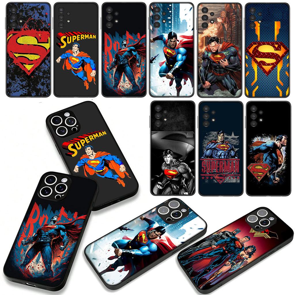 Cover for Xiaomi Redmi Note 14 12 13 ProPlus A4 A3 Pro Plus 12C 13C 14C 5G Phone Case S-Supermans DC Movie
