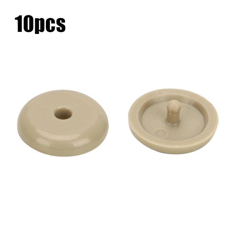 Car Safety Seat Belt Buckle Stopper Automobile Seatbelt Spacing Limit Stop Plastic Black Gray Beige Button Car Accessories