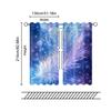 2pc,  Window Treatment Curtains Feather Pattern Machine Washable Fabric,Without Electricity Birthday Party for Home Decor