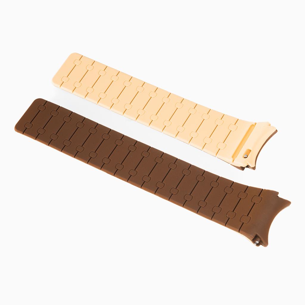 Magnetic Strap for Samsung Galaxy Watch 7 6 5 4 40 44mm 6 Classic 43 47mm No Gaps Silicone Sports Bracelet for Galaxy 5 Pro 45mm