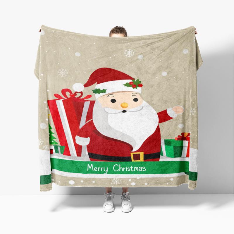 Wohndekoration Plüsch Überwurf Sofadecke Tagesdecke Bett flauschig weiche Decken Dekor Plaid Modern Halloween Frohe Weihnachten Winter