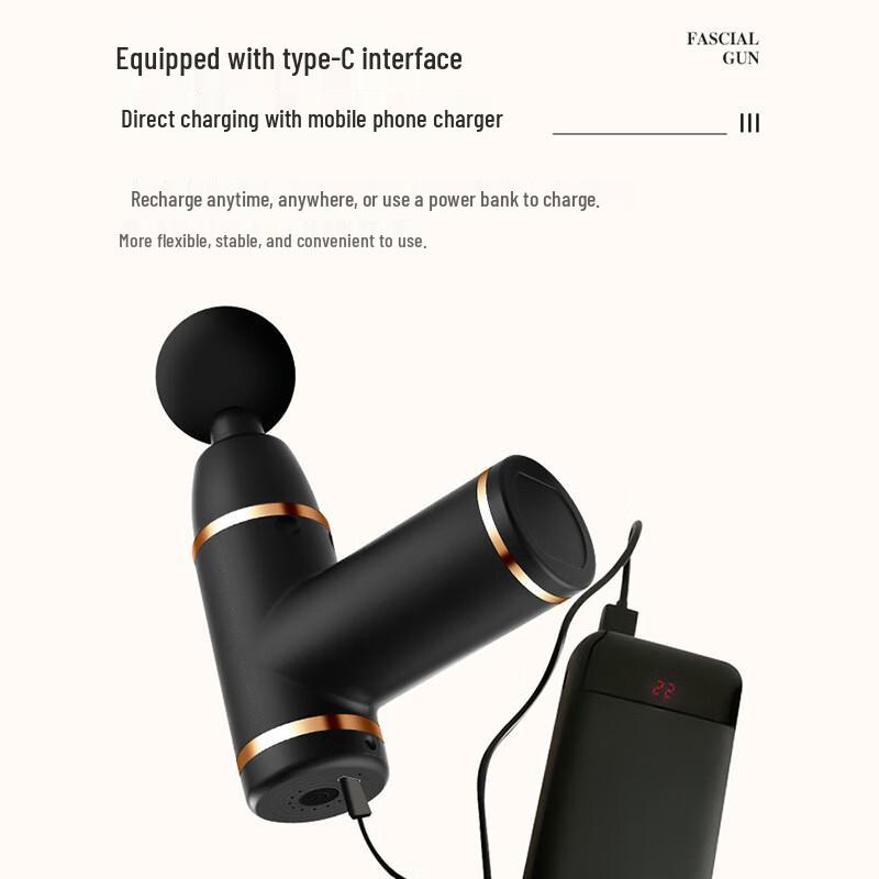 E7 Mini Percussion Muscle Massager CN Plug (adapter Included)