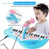 37 Keys Kids Electronic Piano Organ Keyboard with Microphone Education Toys Musical Instrument Children Boy Girl Gifts