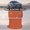 For XIAOMI YU7 2025 2026 Custom Fit TPE Car Trunk Mats Quick Clean Non-Slip Bottom All Season Use Accessories (Not For RHD)