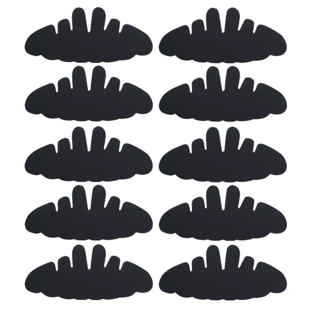 

10 шт. Держатель-протектор Вставки для бейсболки Форма Универсальная внутренняя поддержка для шляпы для бейсболки Black2-10PCS