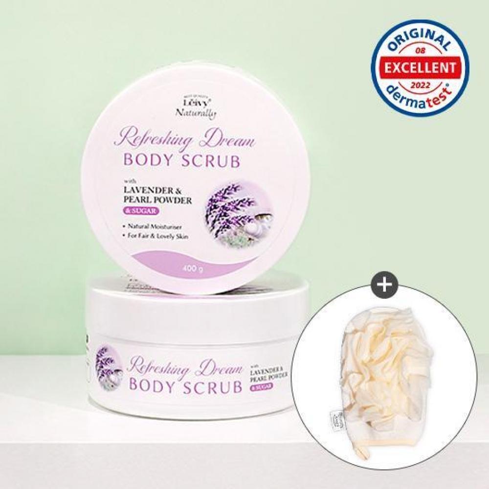 Lavey Perfume Body Scrub 400g Choose 2  Goat Milk Lavender  Lavender Goat Milk Body Scrub 400g