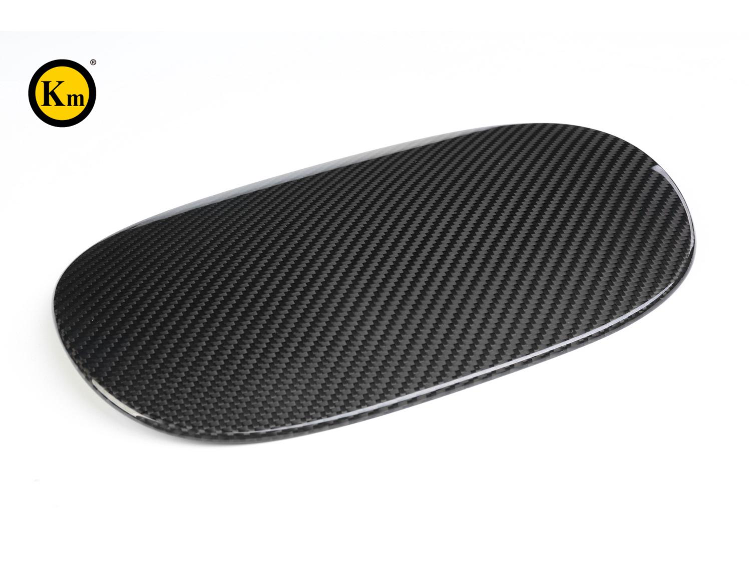 Carbon Fiber Fuel Tank Cap Adhesive for Macan 95B (2014-2023) Models.