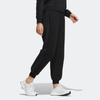 adidas Printed Logo Solid Color Jogger Pants Women Bottoms Black HM7115