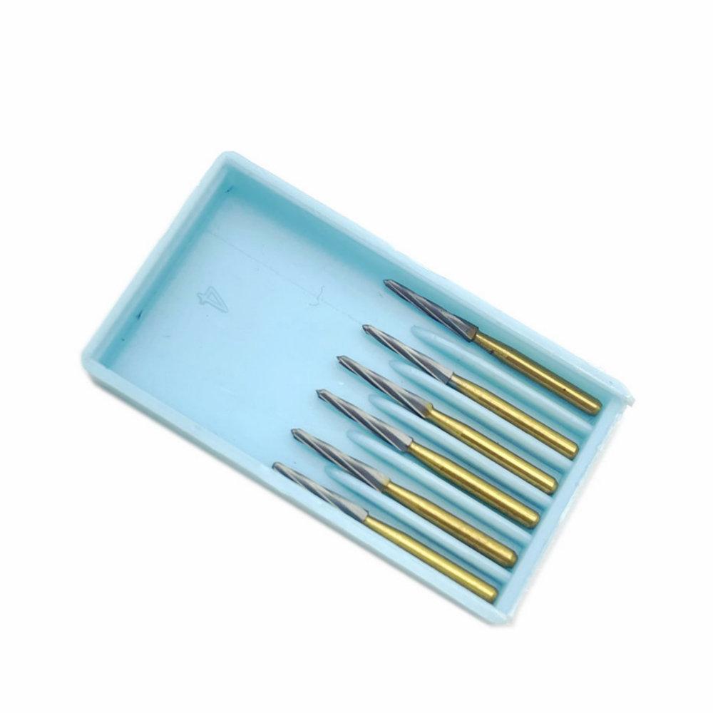 6pcs/pack Dental Endo-Z Carbide Burs Surgical EndodonticTungsten Bone Cutters Drill Bit FG 1.6mm for High Speed Handpiece