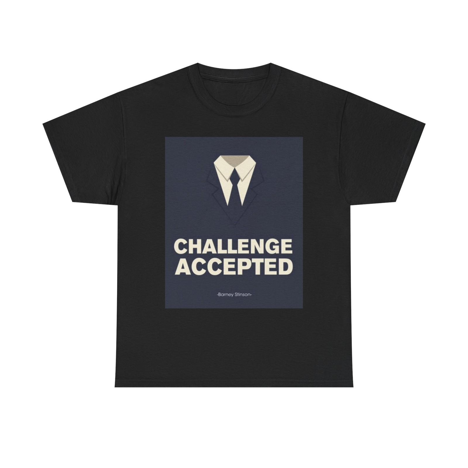 

Challenge Accepted Graphic T Shirt Mens Womens Tees Top Unisex Heavy Cotton Tee 4XL
