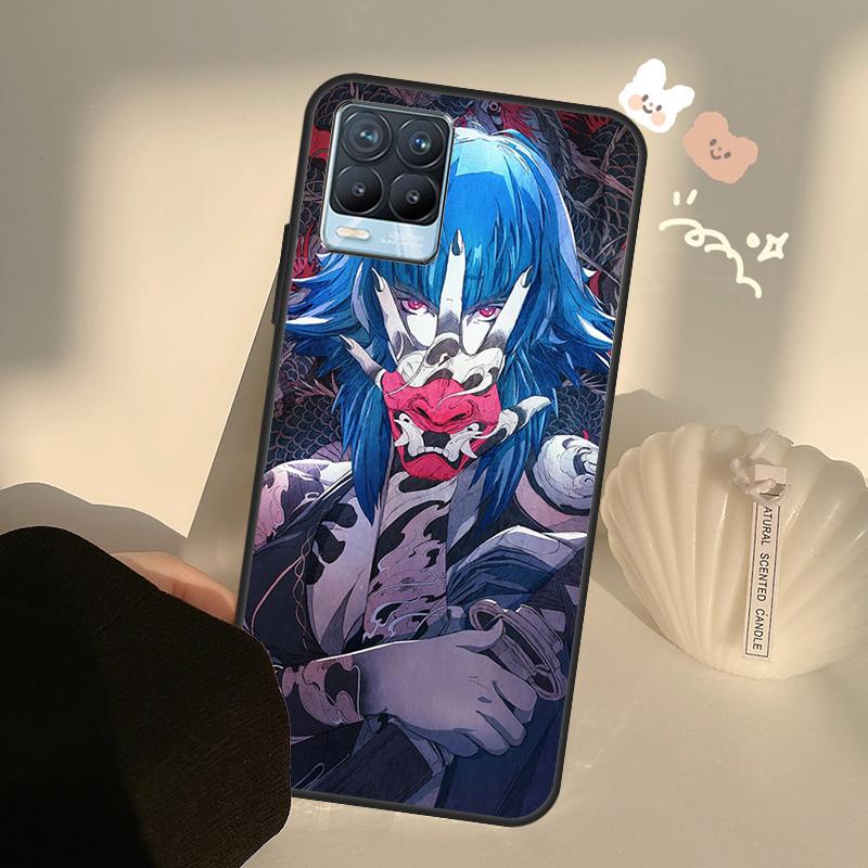 

Чехол Neon Oni Girl Anime для OnePlus 10 Pro 9 Pro 8T Nord2 9R для Realme GT 2 Pro 7 8 GT Neo2 9i 8i C21 Coque OnePlus 9Pro