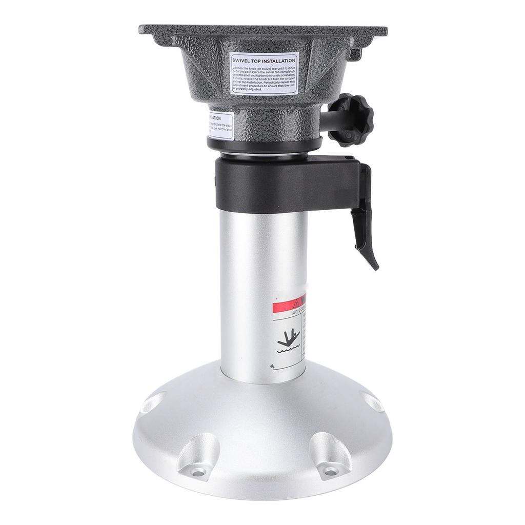 Boat Seat Pedestals Adjustable Height From 13 Inches to 18 Inches Aluminum Alloy Marine Chair Base with Locking