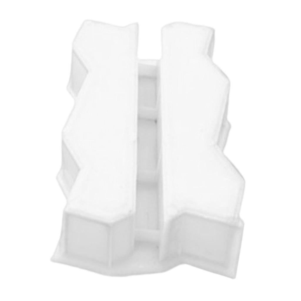 Reusable Border Mould Wall Brick Casting Tool Edge Border Maker Paving Mould Fence Mould for Fence Walkway Backyard Road Decor