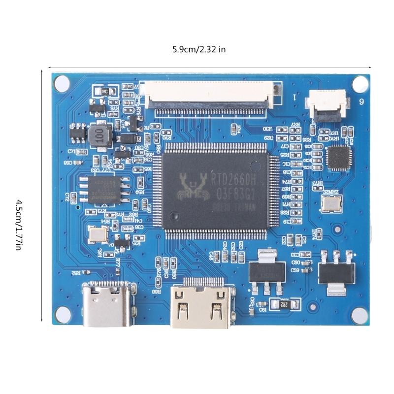 40Pin LVDS LCD Bildschirm Treiberplatine LCD Anzeige Bildschirm Baugruppeneinheit 1024X600 Kombinierte Treiber-Controllerplatine