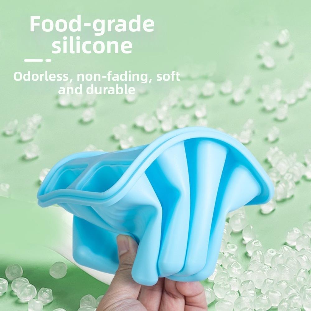 Creative Design Homemade Ice Box DIY Popsicle Mold Cube Tray Ice Cream Popsicle Mold Kitchen Use
