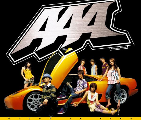 

CD AAA, ОСАМУ САСАКИ, МИЦУХИРО ХИДАКА - BLOOD on FIRE AVCD30795 Avex Trax 2005 Япония Японская поп/рок Б/У