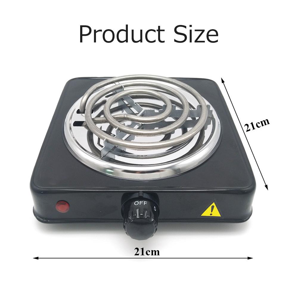 Forno Elettrico 1000W 200-1000℃ Bruciatore a Disco Domestico Piastra Riscaldante Portatile Forno per Incenso Zanzare Stufa a Carbone da Cucina