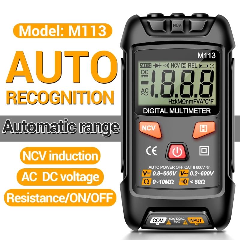 Digital Multimeter Pen Tester Autoranging Voltage Current Electric Test Meter Tool Suitable for Electrical Measurements
