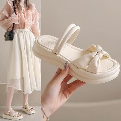 Neue Damen Schuhe mit dicker Sohle Strand Sandalen und Hausschuhe