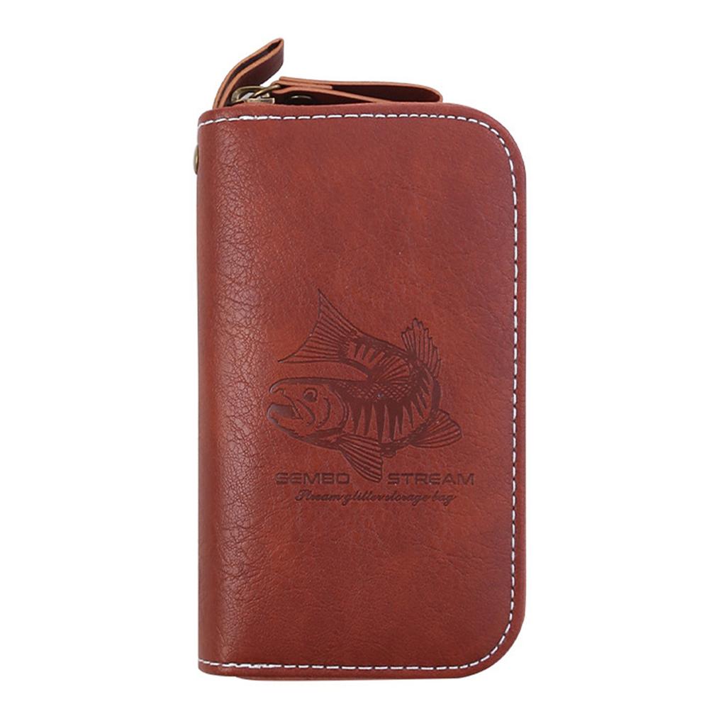 Fly Fishing Sequin Baits Lures Storage Bag Portable Fly Spinner Spoon Baits Case Artificial Crank Baits Spoon Lure Bag