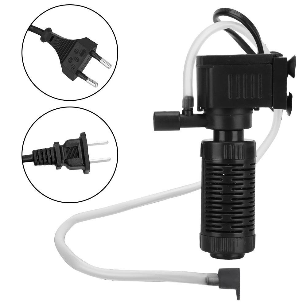 Fish Tank Accessories Mini Fish Tank Filter 3 In 1 Filter Oxygenation Submersible Filtration for Aquarium Fish Tank Water Purifier