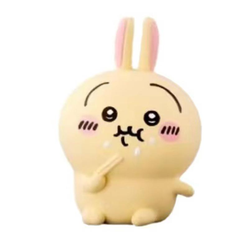 Chiikawa Figurka Hračka Kawaii Hachiware Usagi Panenky Ozdoby Kreslený Roztomilý Sebekritický Medvídek Stolní Dekorace Fanoušci Dětský Dárek
