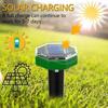 Taupe Ultrason Solaire 8 pièces,Anti Taupe Ultrason Solaire avec IP65 Imperméable, Utiliser à lextérieur ou dans Le Jardin