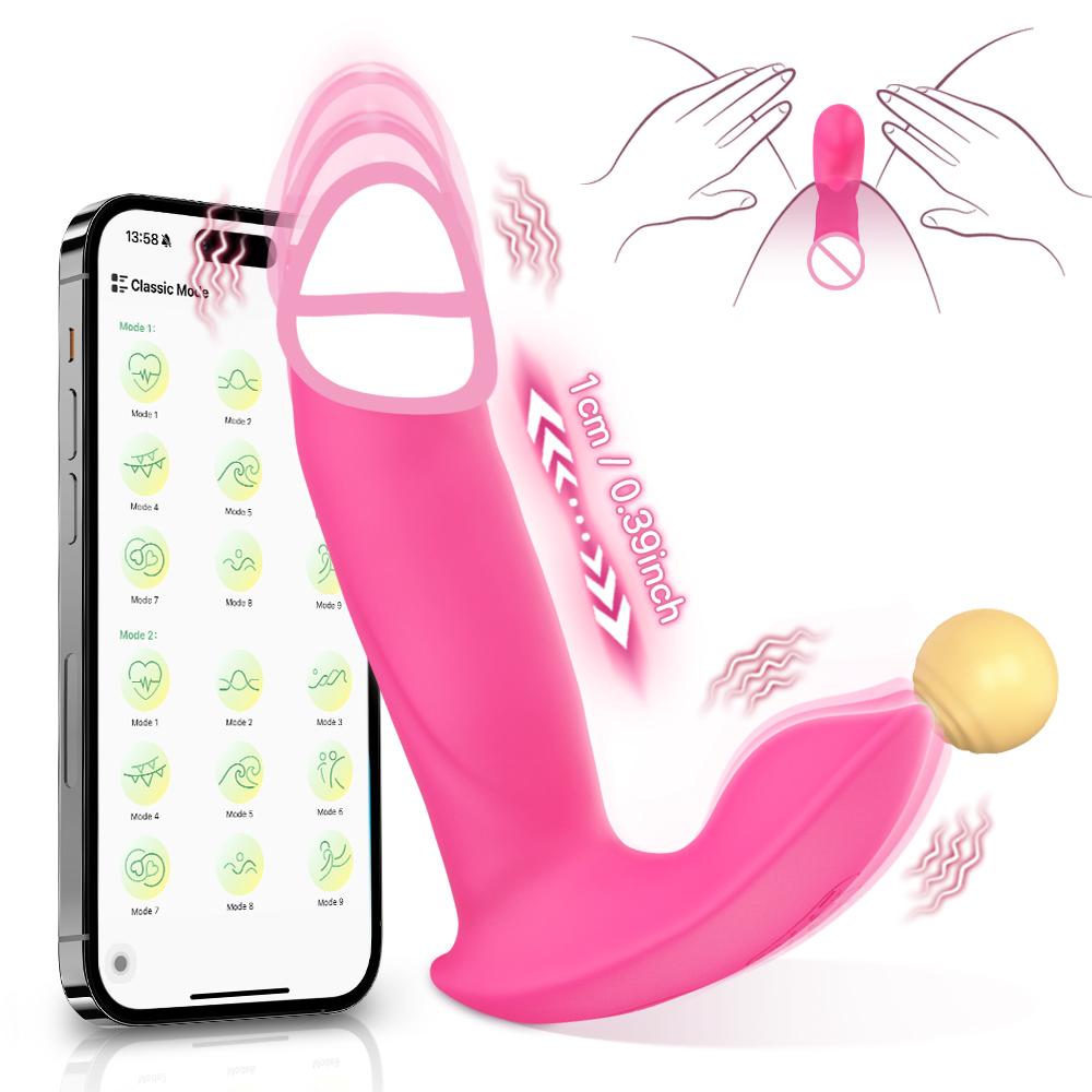 APP Control Vagina Vibrator Female Clitoris Stimulator Dildo Vibrator Sex Toy Wearable Panties Vibrator Adult Sex Toys for Women