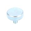 5pcs M3 Zinc Plated Carbon Steel Flat Knurled Head   Thumb Screws (M3*5)