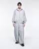 Songzio Songzio Homme Polydart Hooded Jumper Light Gray Sh2Jp281Lg