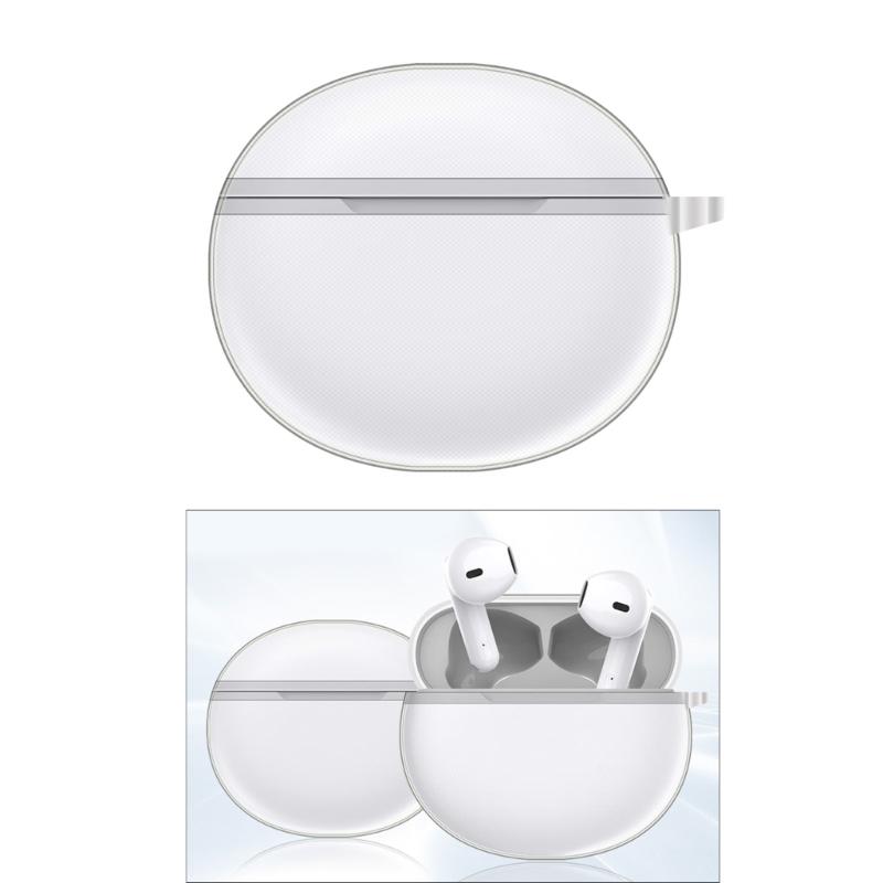 Headphone Soft Housing Case Dustproof Water Resistant Skin Guard Against Protector Cover Damage Prevention for Buds T01