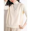 [BN1 select] knit vest ladies spring autumn Beautiful V-neck gilet tops women's clothing clothes Spring items Autumn items sweater 30s 40s 50s white