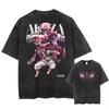 Demon Slayer Uzui Tengen Anime T Shirt Men  Women Cotton Vintage Washed Tshirt Oversized Harajuku Streetwear Tshirt Casual Tops
