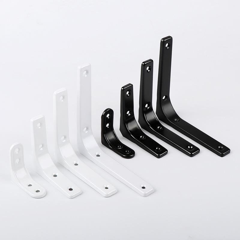 1 X Shelf Thickened Wall L-shaped Fixed Bracket Support Bracket Support Frame L-line Protection Corner De Modble