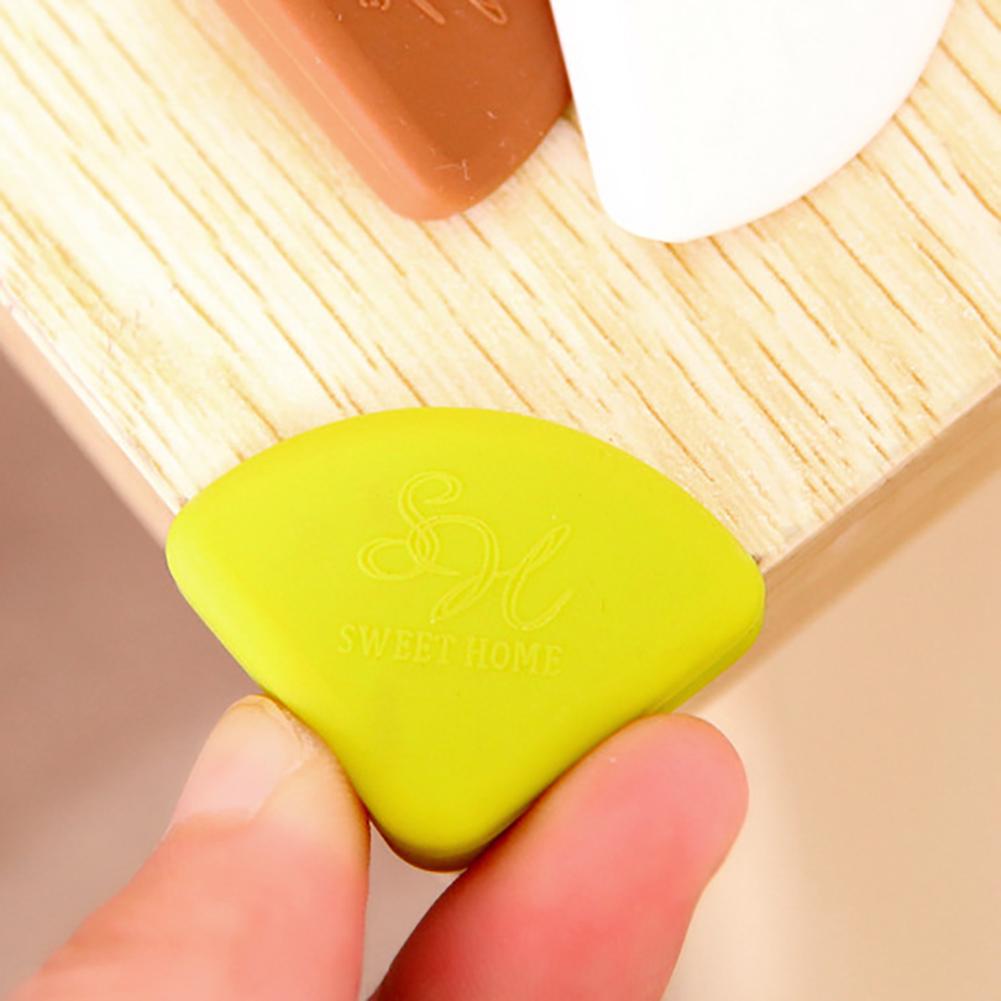 Buy 4Pcs Silicone Desk Soft Guard Children Table Edge Safety Corner