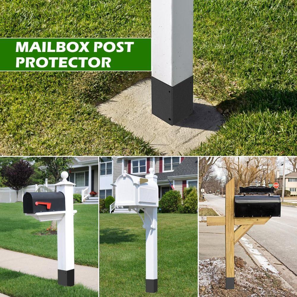 Rust Proof Post Bracket Metal Post Mount Protects From Damage Post Cover  Deck Railing