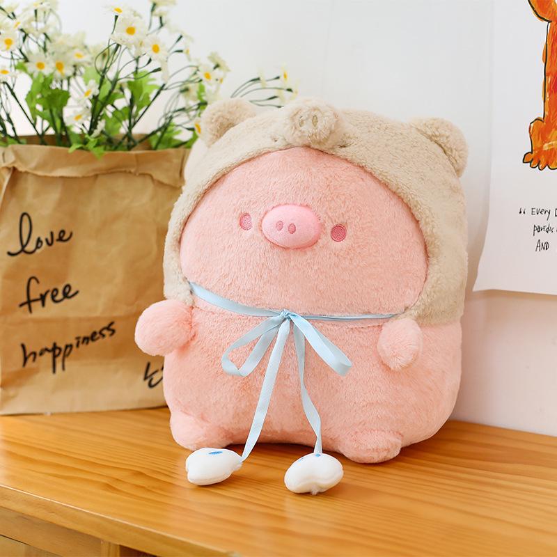 Cute Pig Plush Toy: Transforming Lazy Cartoon Pig Figure - Children’s Gift 35cm/0.5kg