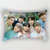 Bangtan Boys Kpop Bts Print Pillowcase Cover Bed Seat Square Pillow Home Cover