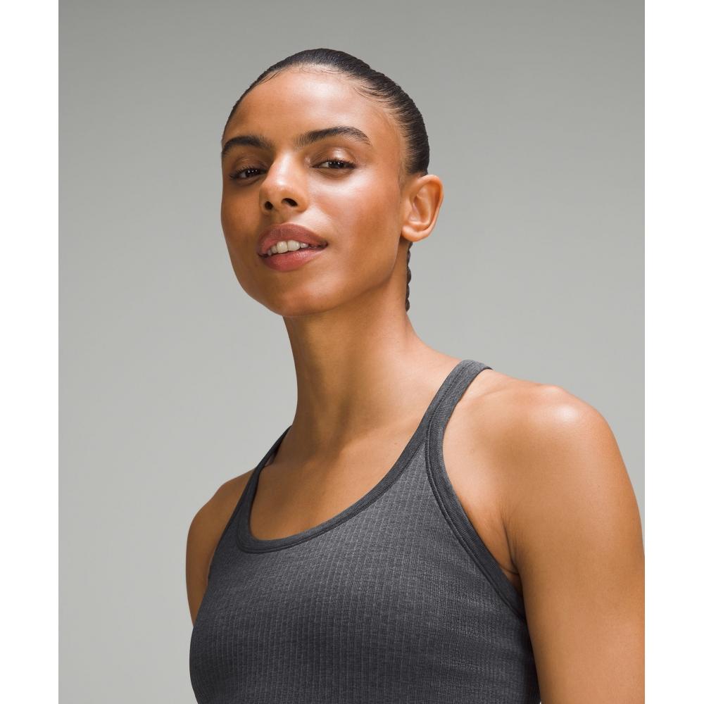 Lululemon EBB To Street Tank Top  Light Support  B C Cup Graphite Grey