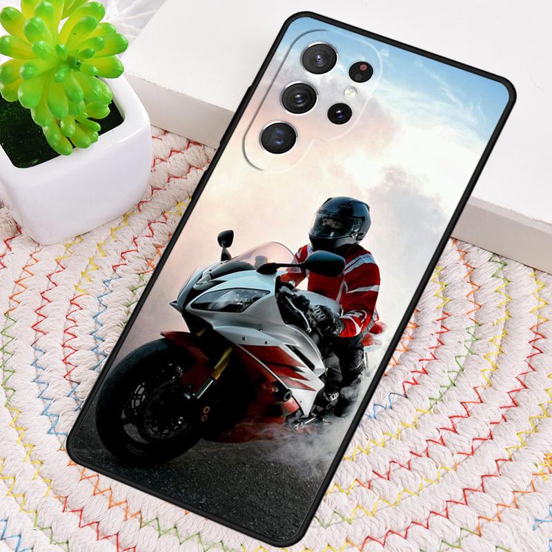 Cool motorcycle Phone Case for Samsung Galaxy note 10 pro S26 Ultra S23 S24 FE S25 S21 S22 PLUS shockproof Cove