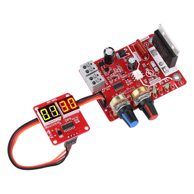NY-D01 40A Digital Spot Welder Controller with Adjustable Pulse Time and Current