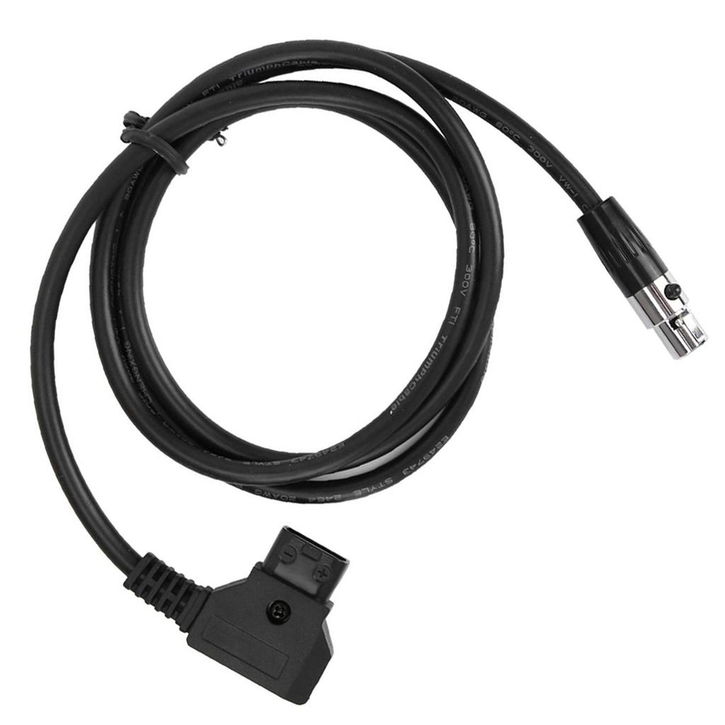 D-Tap-Netzteiladapter, Stecker auf Buchse, Mini-XLR, 4-polig, für VFM 5,6-Zoll-Monitor