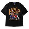 Streetwear Harajuku Summer Cartoon Cat Print T-Shirts Vintage Version Trend Casual Clothes Hip Hop Creative T Shirts y2k
