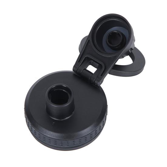2-in-1 Insulated Cup Lid Leak-proof Water Bottle Spout Lid Magnetic Phone Holder Multifunctional Phone