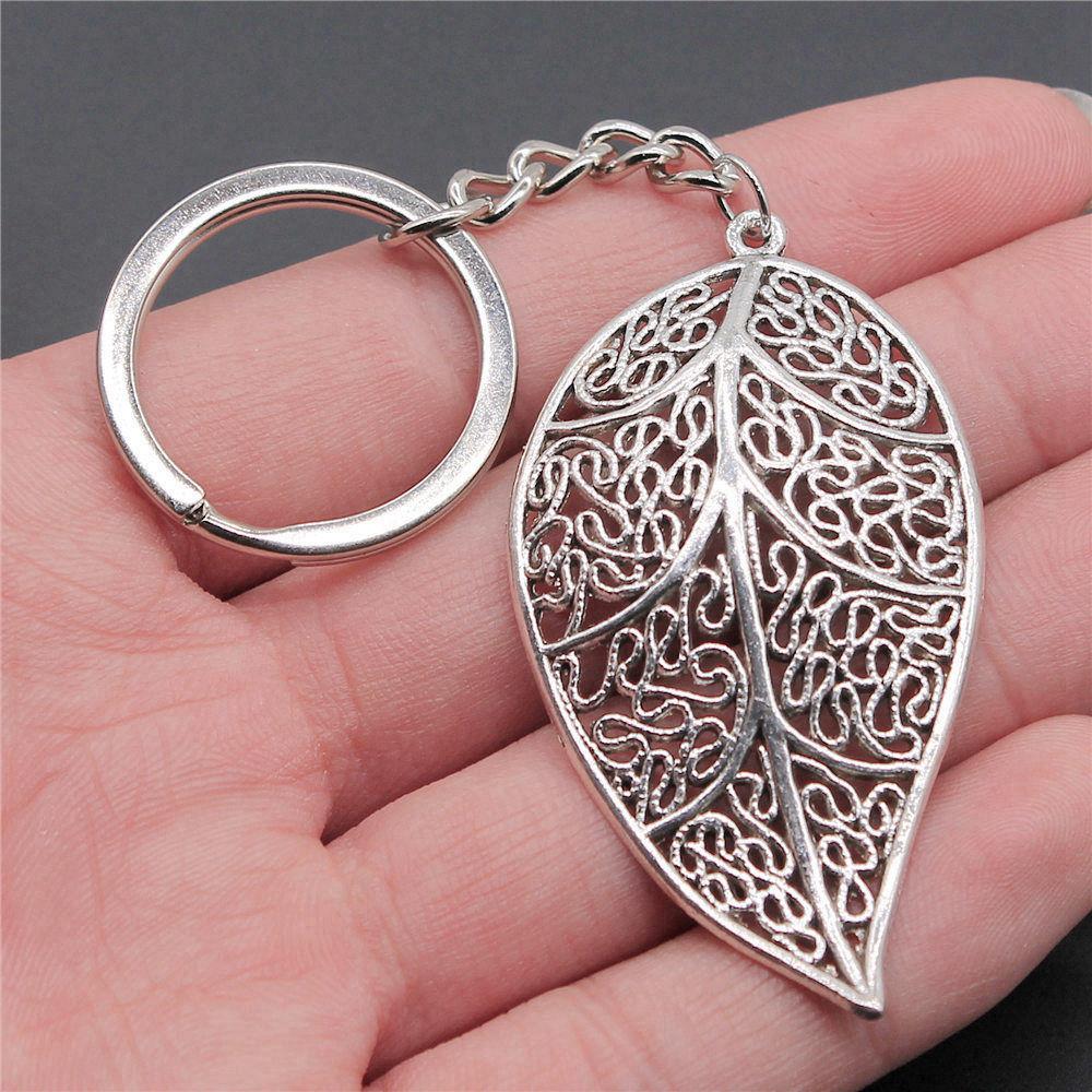 28mm Key Ring Mushroom Branch Leaf Kids' Jewelry Materials QY030