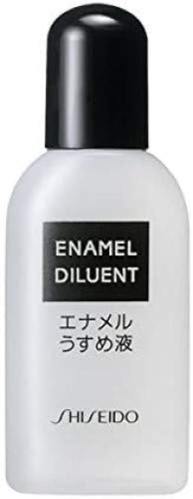 Shiseido Enamel Thinner NA 15mL Cleaning Cotton 80 Sheets Set +