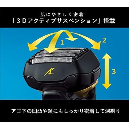 Golarka męska Panasonic Lamb Dash Linear 5 ostrzy czarna ES-NLV68-K