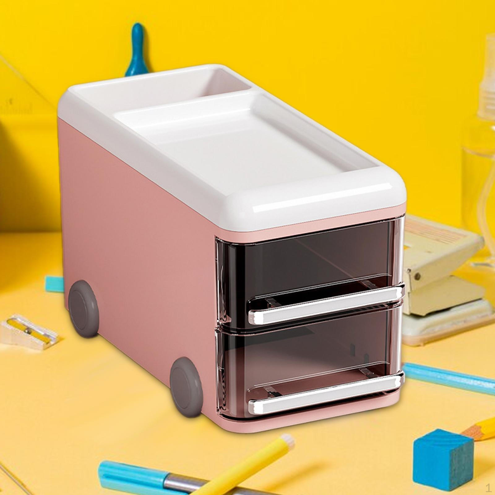 

Настольные органайзеры, стеллаж для хранения в форме автомобиля, офисная настольная организация, настольная подставка розовый