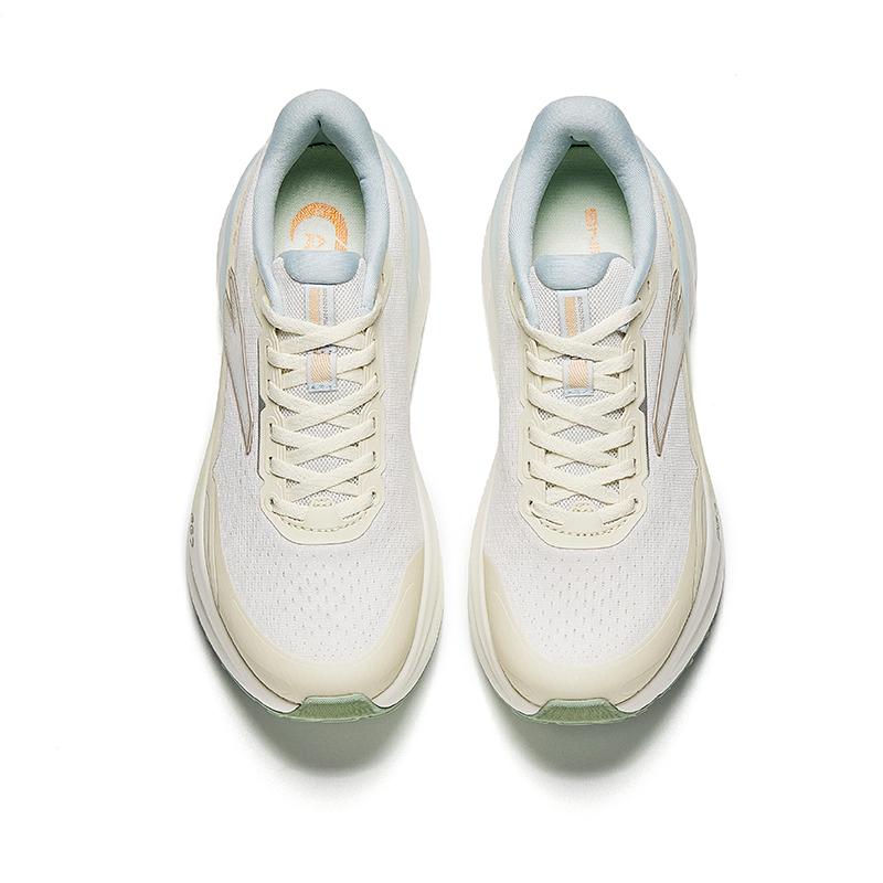 Anta Mesh Travel Step 2.5 PG7 Cushioning Running Shoes Kids Running Shoes Paper-White 122545545-1